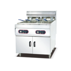 Aloma Double Electric Commercial Deep Fryer 2x28L – 3 Phase