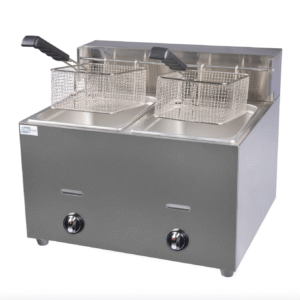 Aloma Double Gas Deep Fryer 2x6L