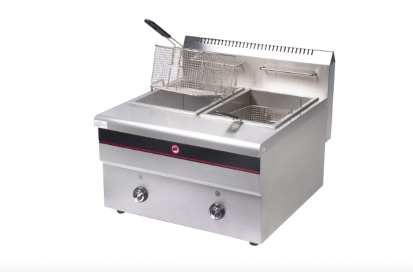 Aloma Double Gas Deep Fryer 2×12.5L