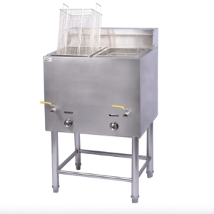 Aloma Spaza Gas Deep Fryer (2x14L)
