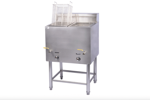 Aloma Spaza Gas Deep Fryer (2x14L)