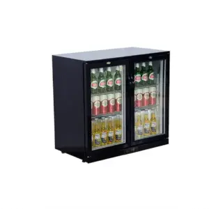 Back Bar Cooler – (2 door, hinged)