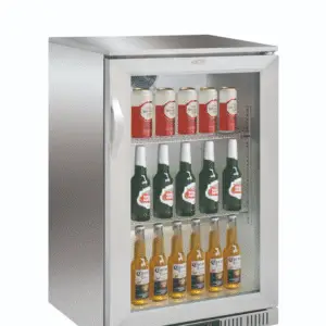 Back Bar Cooler – Single Hinged Door – S/Steel