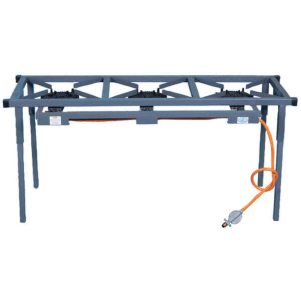 Gas Boiling Table – 3 Burner