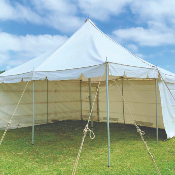 5m x 5m Peg and Pole Tents For Sale