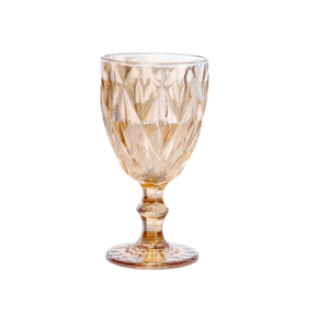 Amber Stem Glass for Sale