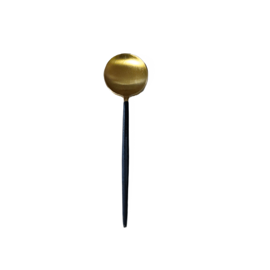 Black/Gold Dessert Spoon for Sale for sale in South Africa