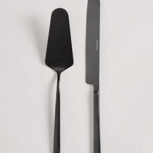 Cake Serving Set Black for Sale