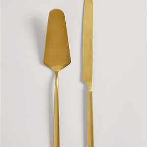 Cake Serving Set Gold for Sale