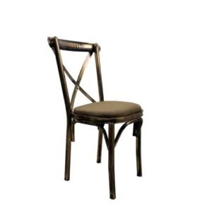 Crossback Metal Chair for Sale