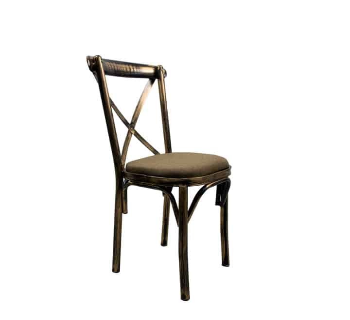 Crossback Metal Chair for Sale
