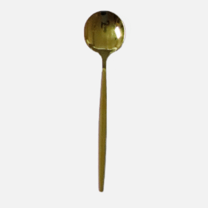 Modern Gold Dessert Spoon for Sale