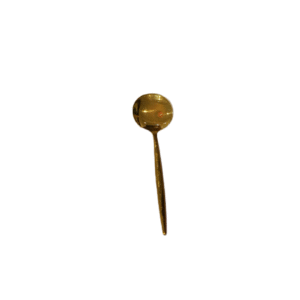 Modern Gold Teaspoon for Sale