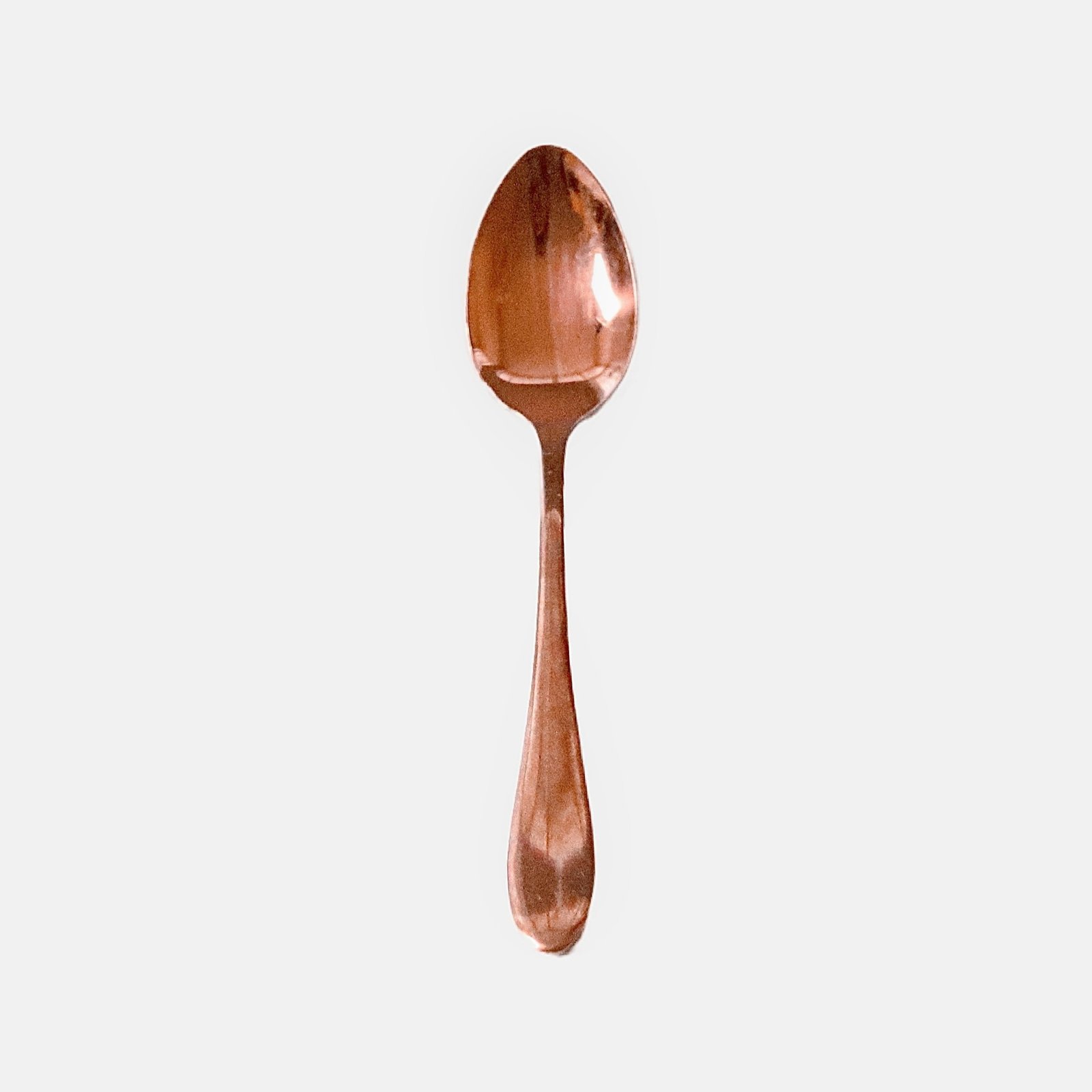 Rose Gold Dessert Spoon for Sale